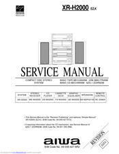 Aiwa XR-H2000EZ Service Manual