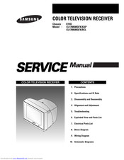 Samsung CL17M6MQFX/RCL Service Manual