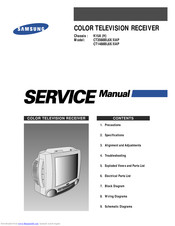 Samsung CT2088BL6X/XAP Service Manual