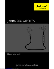 Jabra rox wireless User Manual