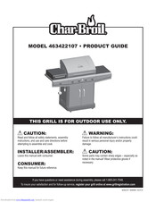 Char-Broil 463422107 Product Manual
