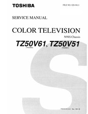 Toshiba TZ50V51 Service Manual