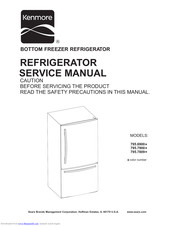 Kenmore 795.7900 Series Service Manual