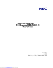 NEC NEC Express5800 Series User Manual