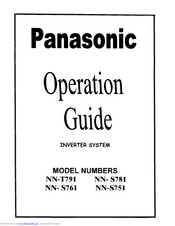 Panasonic NN-S751 Operation Manual