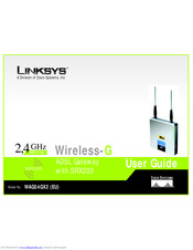 Cisco Linksys WAG54GX2 User Manual