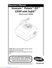 Invacare Polaris EX CPAP with SoftX ISP3000 Operator's Manual