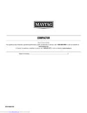 Maytag MTUC7000AWS Use & Care Manual