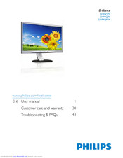 Philips Brilliance 231P4QRY User Manual