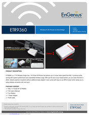 EnGenius ETR9360 Technical Specifications