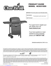 Char-Broil 463631009 Product Manual