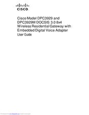Cisco DPC3929M User Manual
