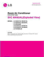 LG LV-B1864CL Manual