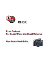 Canon CHDK Quick Start Manual