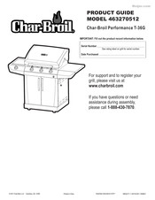 Char-Broil 463270512 Product Manual