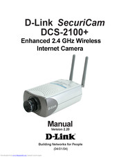 D-Link SECURICAM Network DCS-2100+ Manual