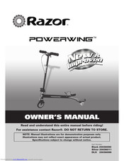 Razor Powerwing Owner's Manual