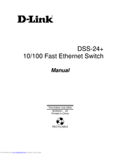 D-Link DSS-24+ Manual