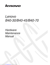 Lenovo B40-30 Hardware Maintenance Manual