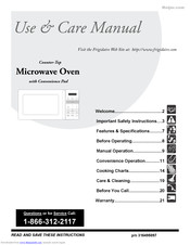 Electrolux Counter-Top Microwave Oven Use & Care Manual