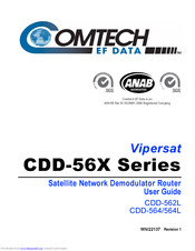 Comtech EF Data Vipersat CDD-564L User Manual