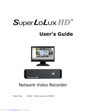 SUPERLOLUX HD9 NVR User Manual