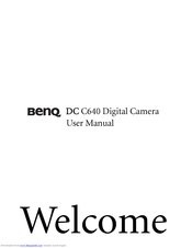 BenQ DC C640 User Manual