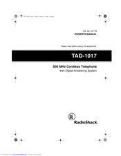 Radio Shack 43-776 Owner's Manual