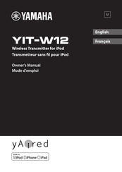 Yamaha YIT-W12 Owner's Manual