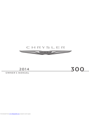 Chrysler 200 Convertible 2014 User Manual