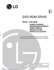 Lg DRD-8080B Owner's Manual
