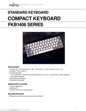 Fujitsu FKB1406 Series Specifications