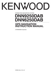 Kenwood DNN9250DAB Instruction Manual