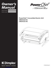 Dimplex PowerChef CBQ-ELE-AU Owner's Manual
