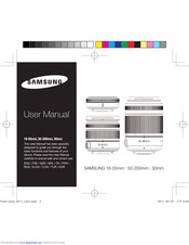 Samsung 30 mm F2 User Manual