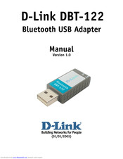 D-Link DBT-122 Manual