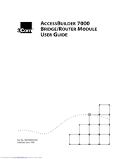 3Com Access Builder 7000 User Manual
