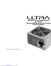 Ultra Products 500 Watt ATX Power Supply User Manual