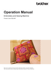 Brother 882-W07 Operational Manual