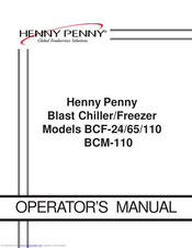 Henny Penny BCF-24 Operator's Manual