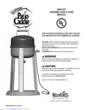 Char-Broil Patio Caddie 06601357 Assembly, Use & Care Manual