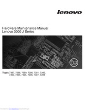 Lenovo 7389 Hardware Maintenance Manual