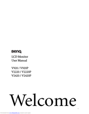 BenQ V2320P User Manual