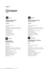 Indesit IS60C1 S Operating Instructions Manual