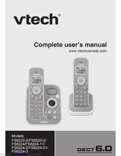 Vtech FS6224-21 Complete User's Manual