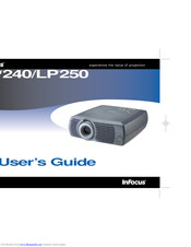 InFocus LP 240 User Manual