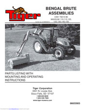 Tiger MAXXUM 125 Operating Instructions Manual