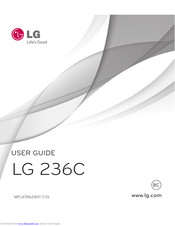 LG 236C User Manual
