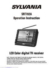 Sylvania SRT702A Operation Instruction Manual
