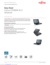 Fujitsu A512 Datasheet